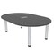 Skutchi Designs 45.25 in W, 71.5 in L, 29 in H, Engineered Wood Top, Grey H-RAC-4672-PT-AN-EL - alternate 1